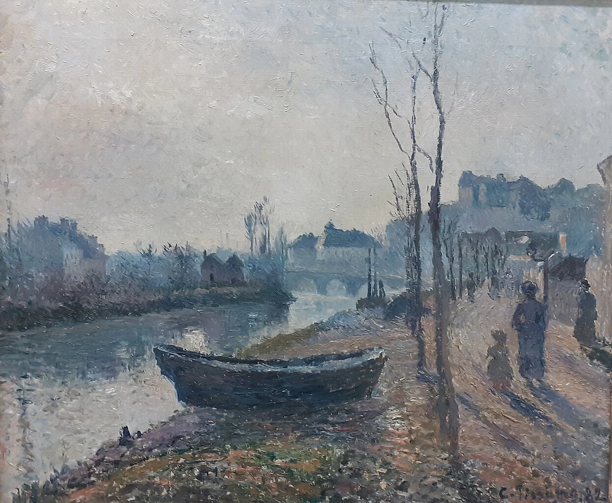 Quai du Pothuis, rive dell'Oise - Museo di Belle Arti André Malraux, Le Havre